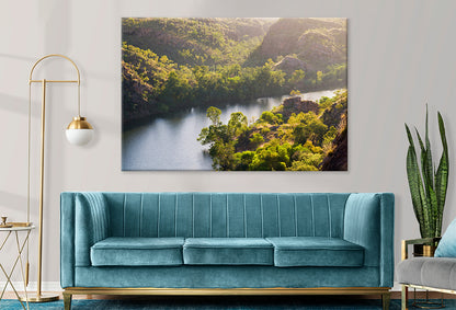 Nitmiluk Katherine Gorge Northern Territory River View Wall Art Decor 100% Australian Made