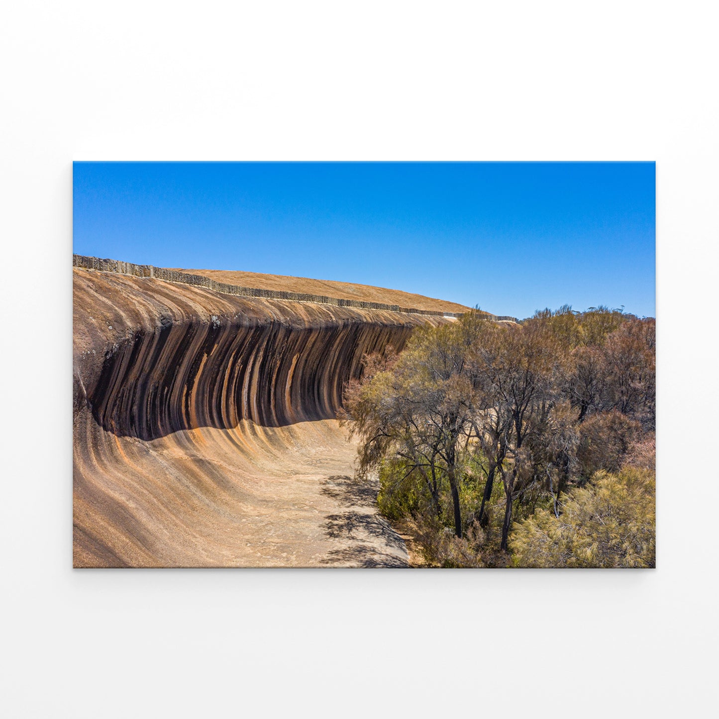 Wave Rock Western Australia Hyden Wall Art Decor 100% Australian Made