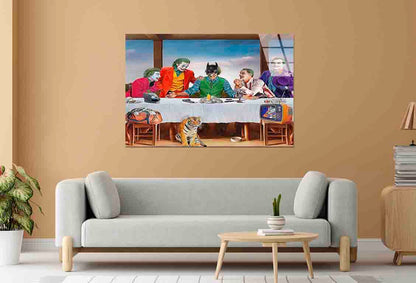 Classic Renaissance Tempered Glass Printing Wall Art Australian Made Quality