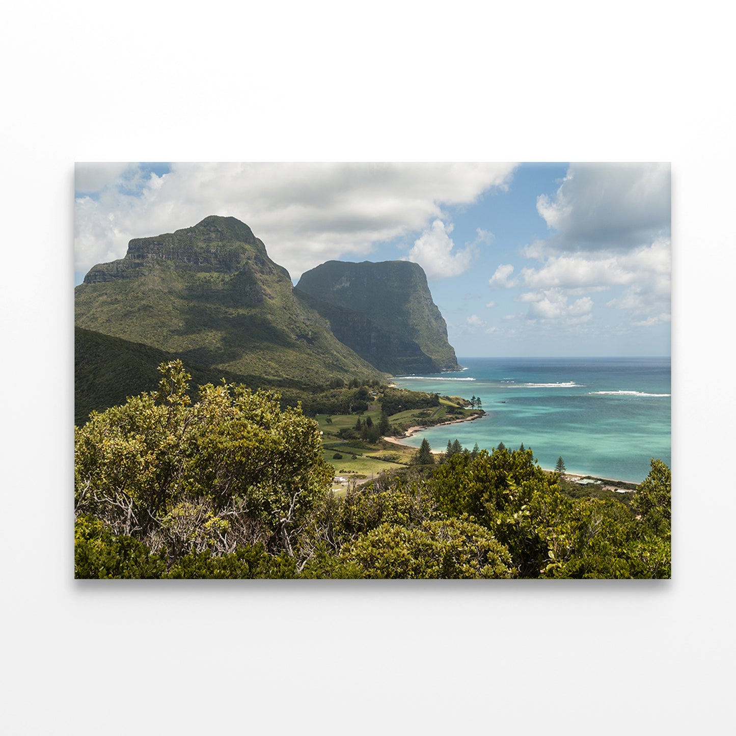 Lord Howe Island NSW Mount Eliza Scenic View Wall Art Decor 100% Australian Made