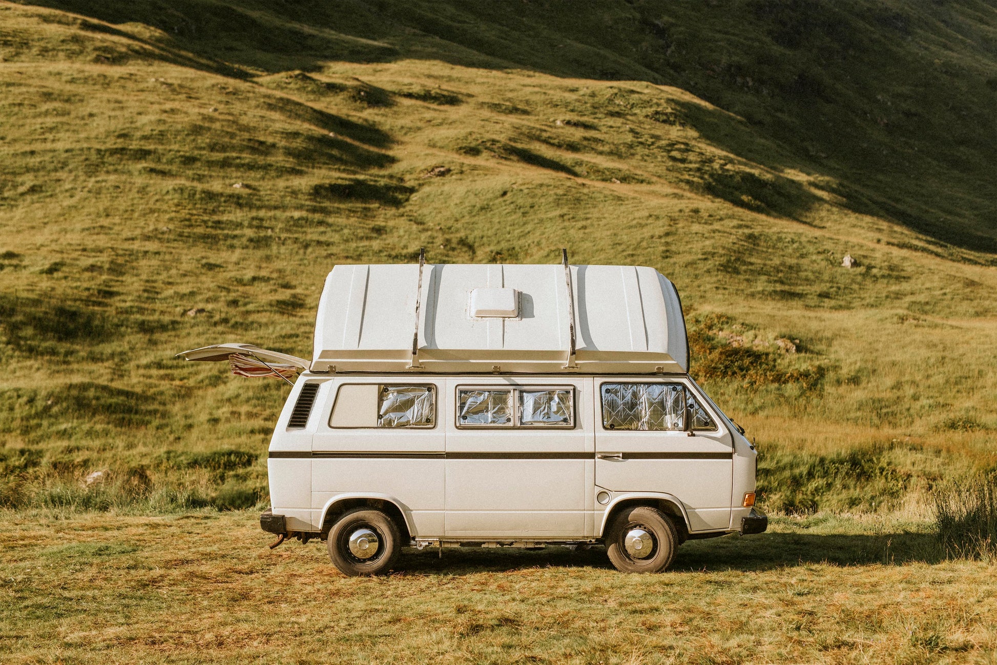 Camper Van Scotland Highlands Wall Art Decor 100% Australian Made - Bella Home Decor