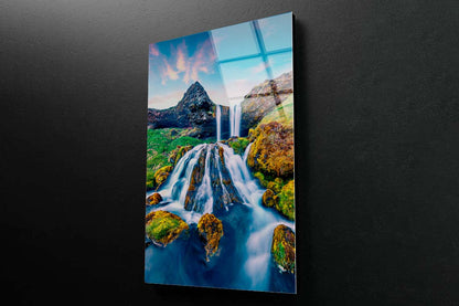 Sheep's Waterfall Acrylic Glass Print Tempered Glass Wall Art 100% Made in Australia Ready to Hang