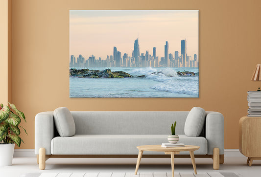 Gold Coast Queensland Morning Beach Wall Art Decor 100% Australian Made