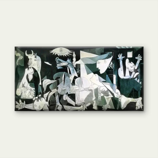 Pablo Picasso Guernica wall canvas office home room framed 120x60cm - Bella Home Decor