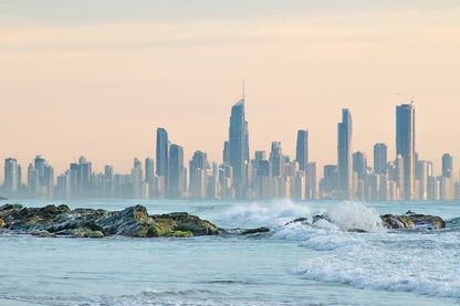 Gold Coast Queensland Morning Beach Wall Art Decor 100% Australian Made