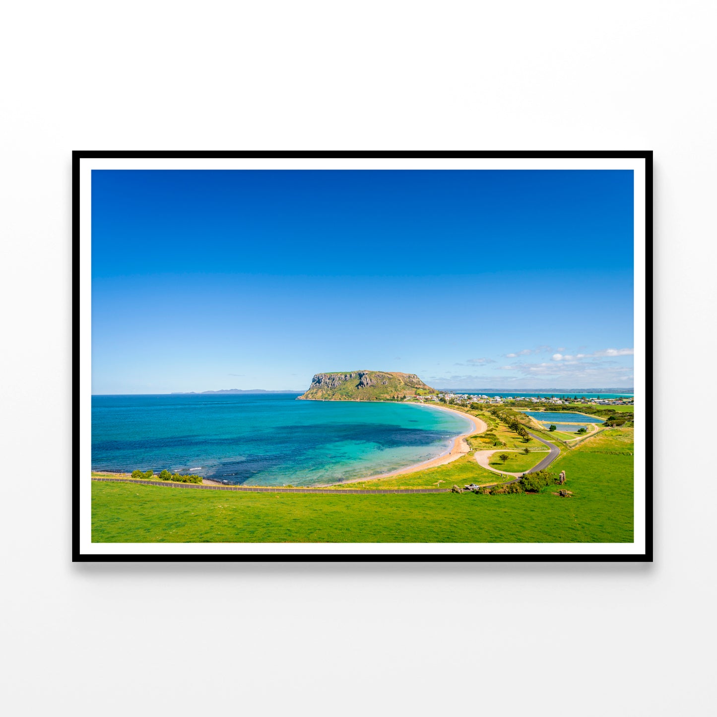 Green Grass Lands on Sunny Day Australia Home Decor Premium Quality Poster Print Choose Your Sizes