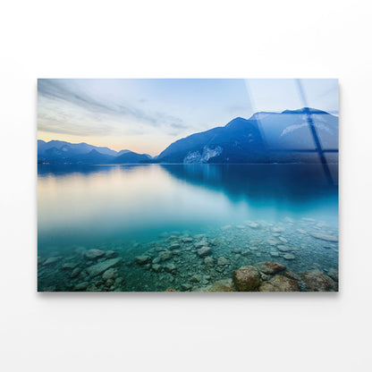 Lake Wolfgangsee in Austria Acrylic Glass Print Tempered Glass Wall Art 100% Made in Australia Ready to Hang