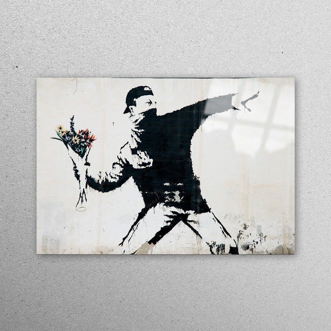 Anarchy Graffiti Acrylic Glass Print Tempered Glass Wall Art 100% Made in Australia Ready to Hang