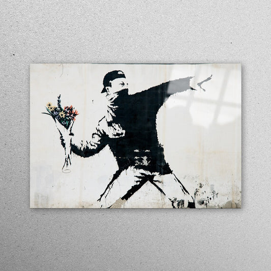 Anarchy Graffiti Acrylic Glass Print Tempered Glass Wall Art 100% Made in Australia Ready to Hang