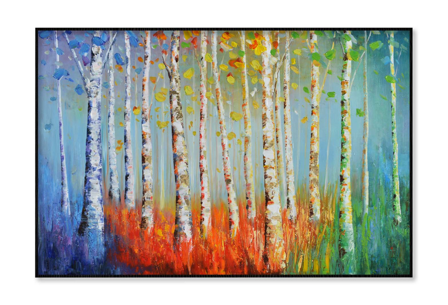 A Colorful Landscape, Woods Wall Art Limited Edition High Quality Print