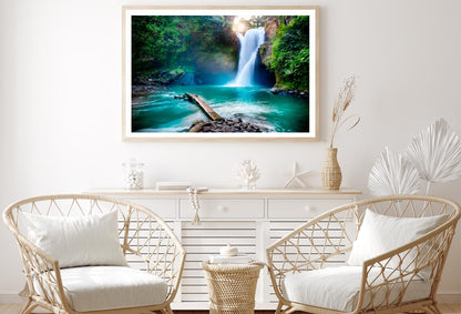 Secret Bali Jungle Waterfall Home Decor Premium Quality Poster Print Choose Your Sizes