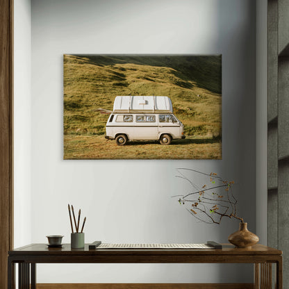 Camper Van Scotland Highlands Wall Art Decor 100% Australian Made - Bella Home Decor