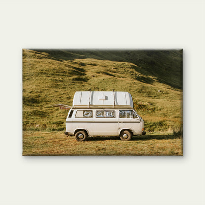 Camper Van Scotland Highlands Wall Art Decor 100% Australian Made - Bella Home Decor