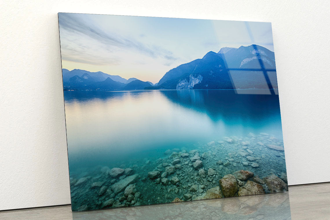 Lake Wolfgangsee in Austria Acrylic Glass Print Tempered Glass Wall Art 100% Made in Australia Ready to Hang