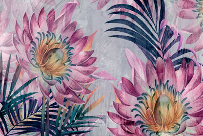 Floral Design Drawing Print 100% Australian Made - Bella Home Decor