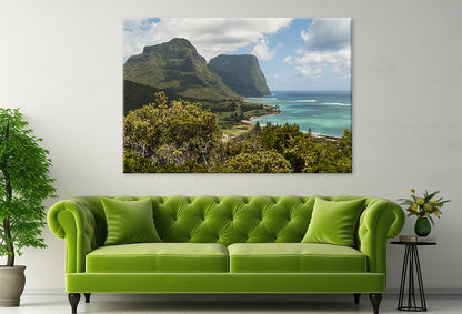 Lord Howe Island NSW Mount Eliza Scenic View Wall Art Decor 100% Australian Made