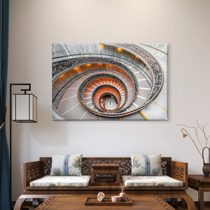 Bramante Staircase Vatican Spiral Staircase Wall Art Decor 100% Australian Made - Bella Home Decor