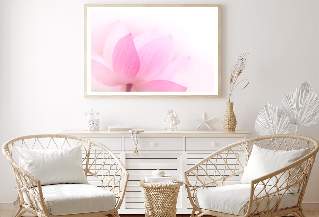 Closeup On Lotus Petal Home Decor Premium Quality Poster Print Choose Your Sizes