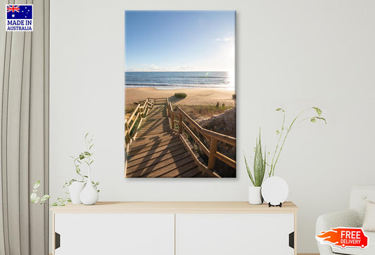 One Of the Most Beautiful Beaches in Spain Wall Art Decor 100% Australian Made