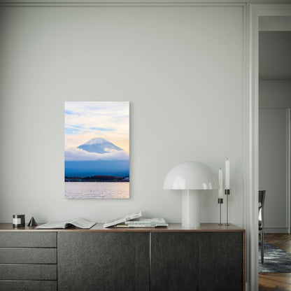 Close Up Mount Fuji From Lake Kawaguchi 60x90cm Metal Print Ready to Hang