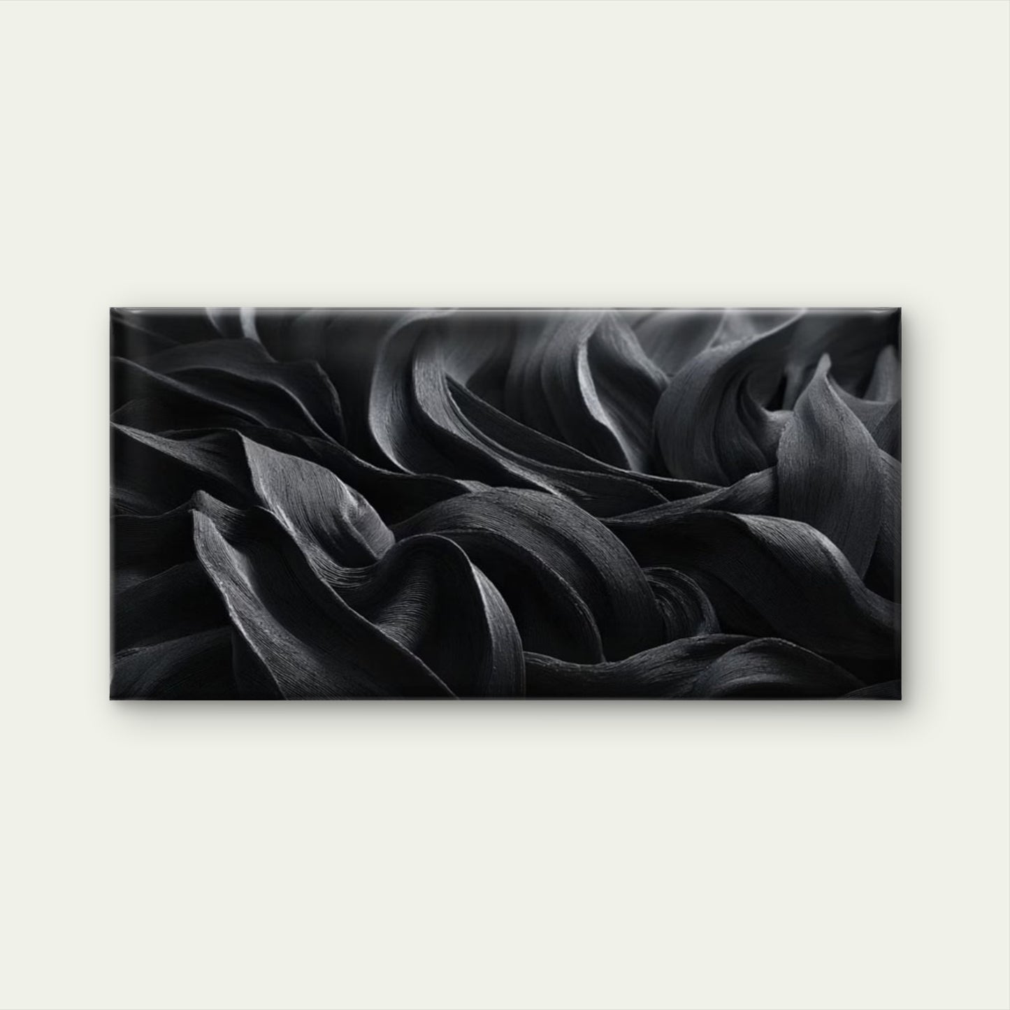 Abstract Monochrome Paintings Wall Art Canvas Office Home Room Framed 120x60cm
