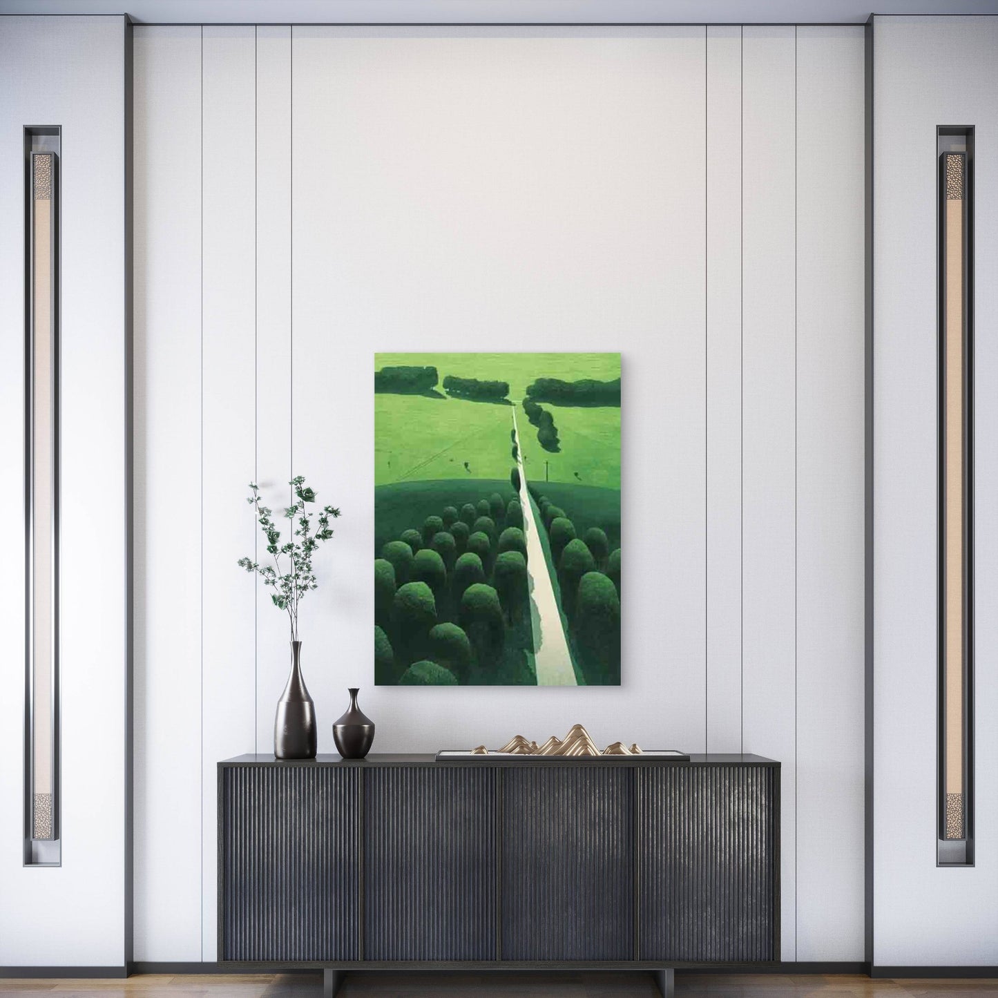 Stunning Landscape 60x90cm Metal Print Ready to Hang - Bella Home Decor