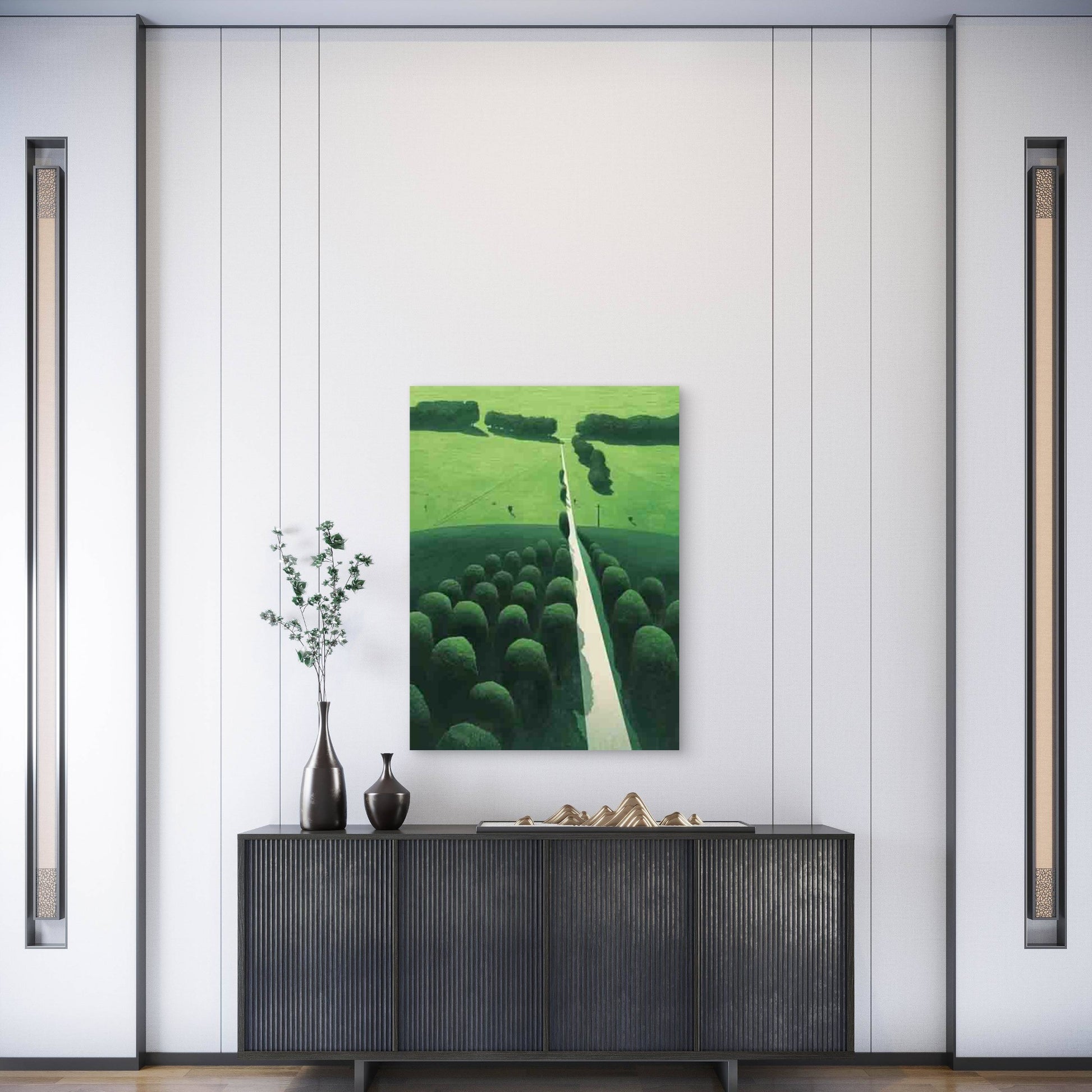 Stunning Landscape Metal Print Ready to Hang - Bella Home Decor