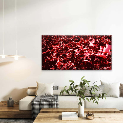 Blood Drop Splash Wall Art Canvas Office Home Room Framed 120x60cm - Bella Home Decor