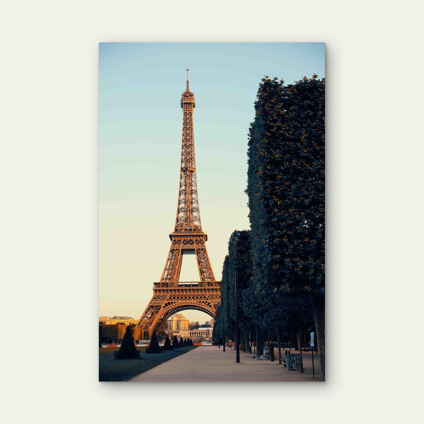 Eiffel Tower in Paris, France Metal Print Ready to Hang