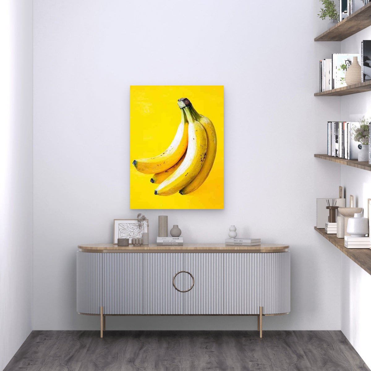 BananaDeco 60x90cm Metal Print Ready to Hang