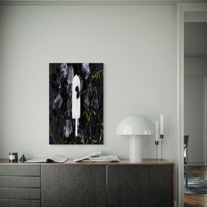 Refreshing Greek Yogurt Blackberry Popsicles 60x90cm Metal Print Ready to Hang