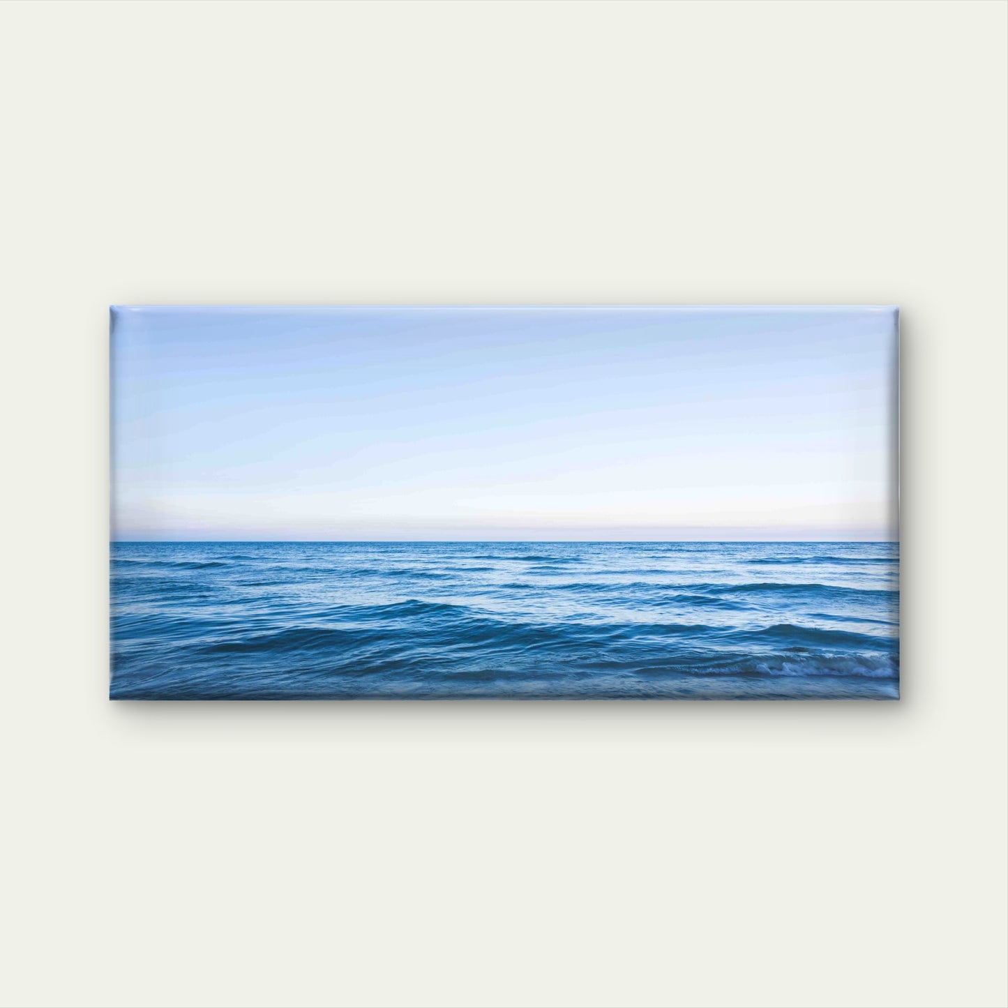 Amazing Blue Water Wall Art Canvas Office Home Room Framed 120x60cm