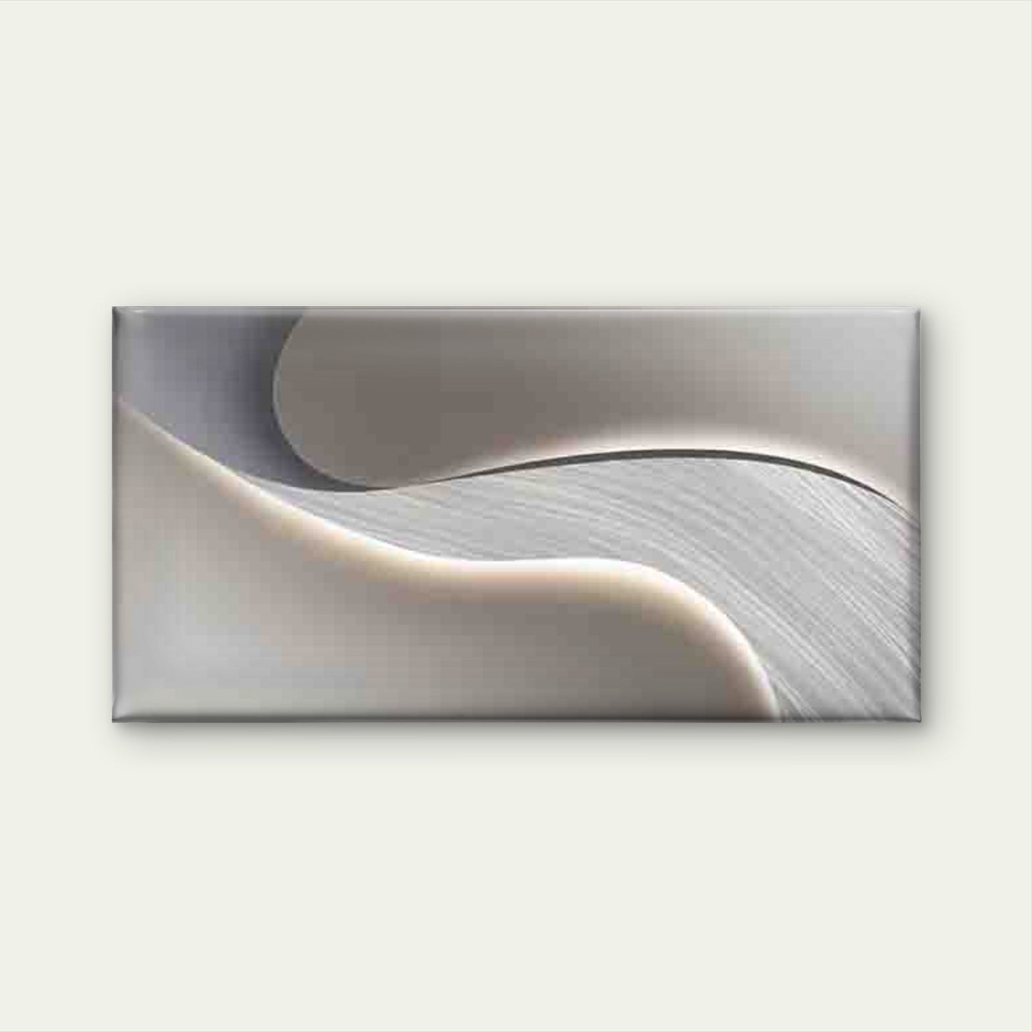 Contemporary Abstract Wave Wall Art Canvas Office Home Room Framed 120x60cm - Bella Home Decor