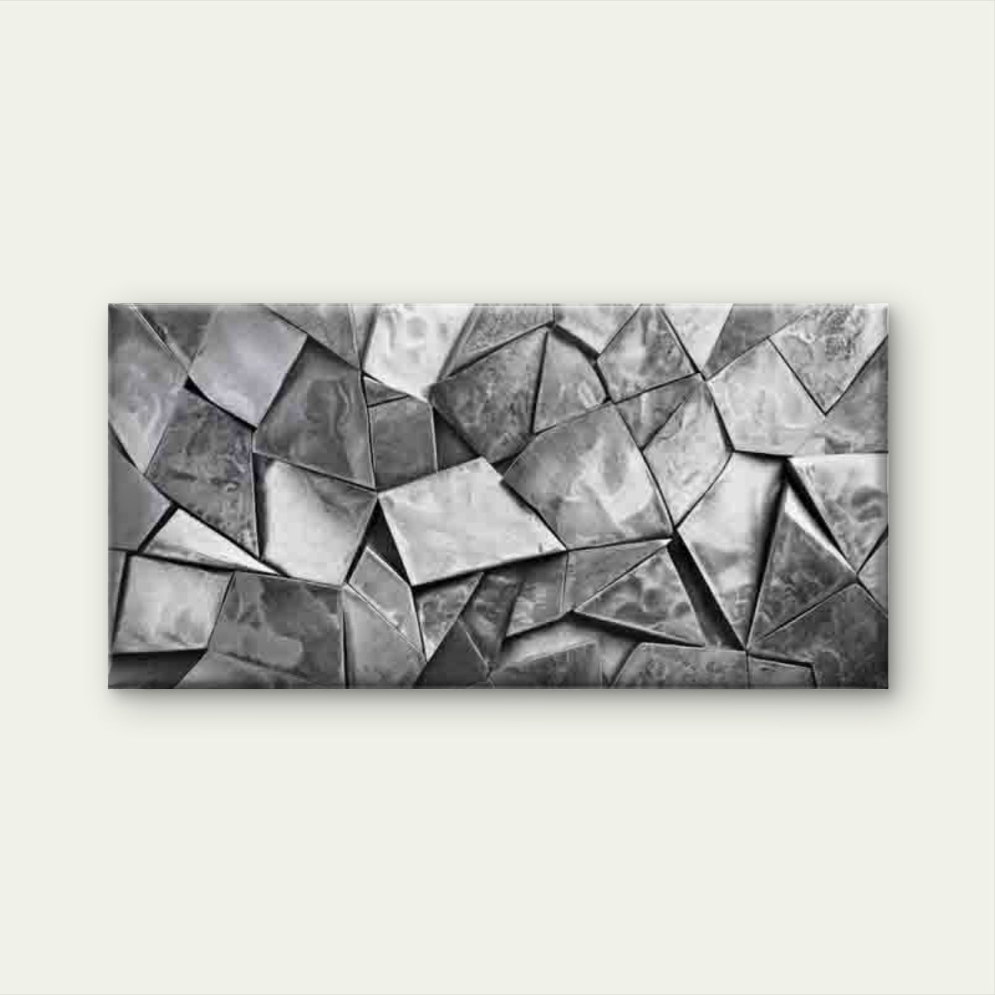 Abstract Art Geometric Shapes Wall Art Canvas Office Home Room Framed 120x60cm - Bella Home Decor