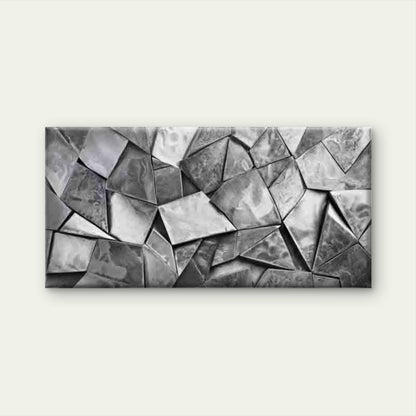 Abstract Art Geometric Shapes Wall Art Canvas Office Home Room Framed 120x60cm - Bella Home Decor