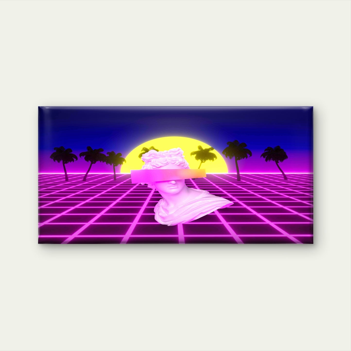 Aesthetic Cyberpunk Classical Wall Art Canvas Office Home Room Framed 120x60cm - Bella Home Decor