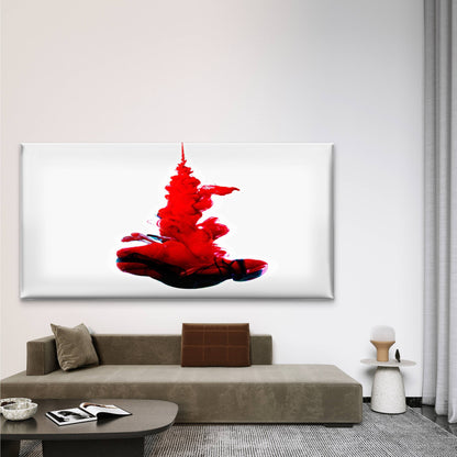 Paint In Water Color Liquid Wall Art Canvas Office Home Room Framed 120x60cm