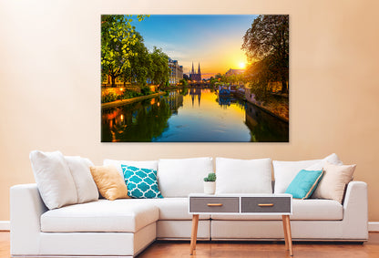 St. Paul Church Strasbourg France Wall Art Decor 100% Australian Made