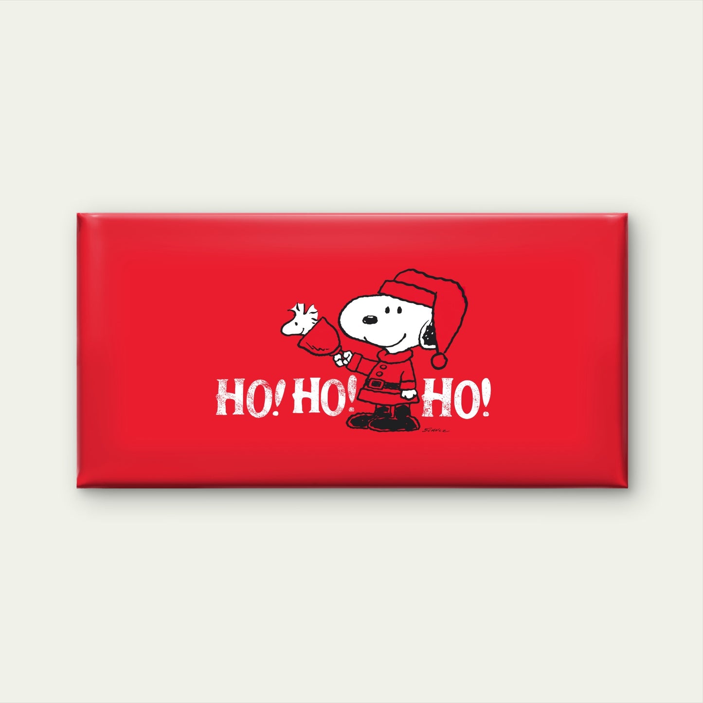 Snoopy Santa Ho Ho Ho Wall Art Canvas Office Home Room Framed 120x60cm