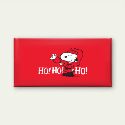 Snoopy Santa Ho Ho Ho Wall Art Canvas Office Home Room Framed 120x60cm