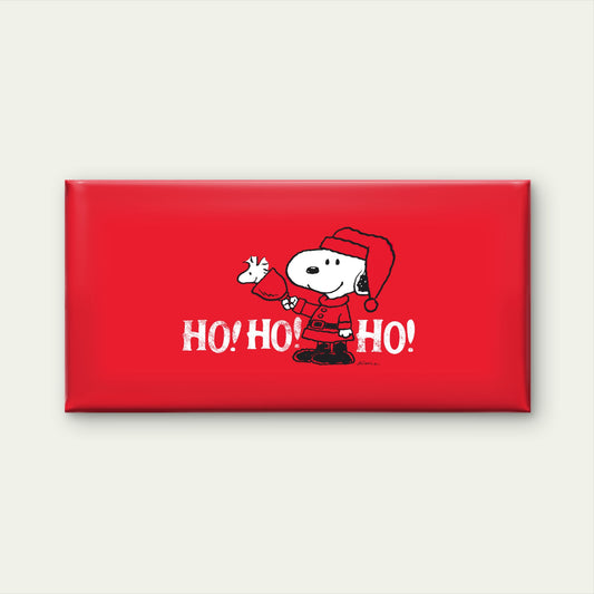 Snoopy Santa Ho Ho Ho Wall Art Canvas Office Home Room Framed 120x60cm