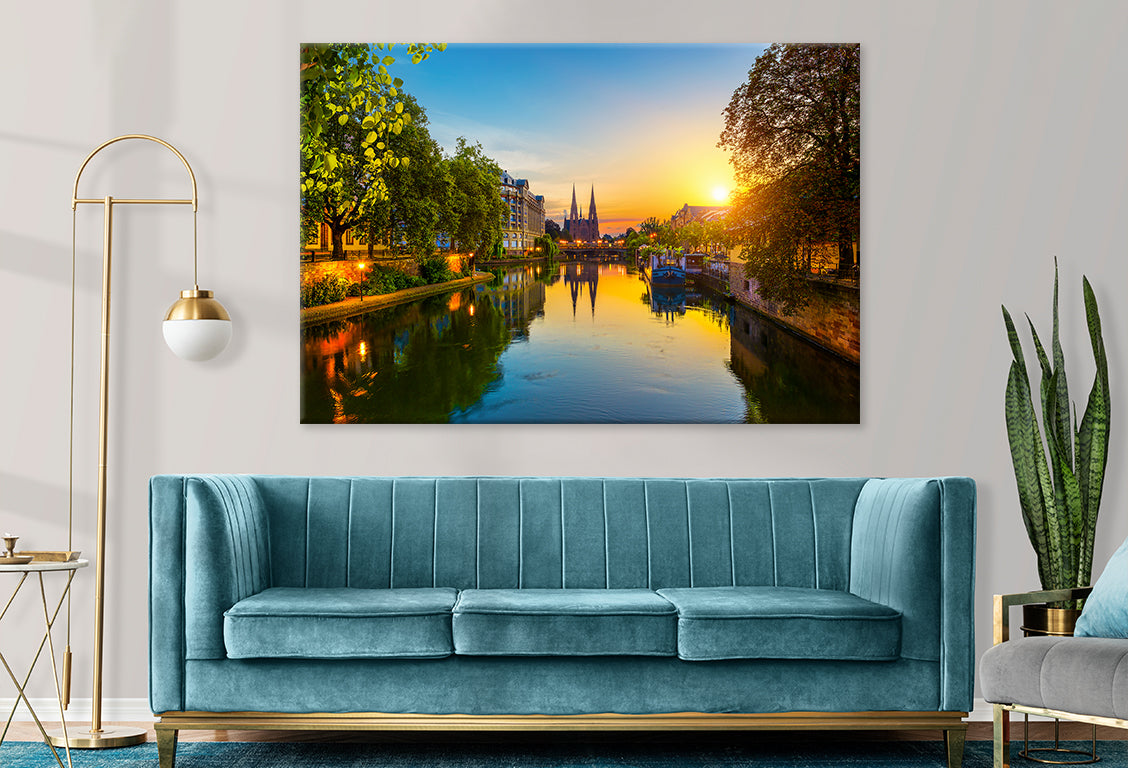 St. Paul Church Strasbourg France Wall Art Decor 100% Australian Made