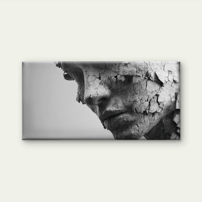 Spooky Mask Canvas Paintings Wall Art Canvas Office Home Room Framed 120x60cm