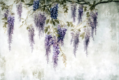 Close-Up of Purple Color Flowers Print 100% Australian Made - Bella Home Decor