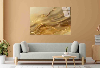 Elegant Metallic Satin Tempered Glass Printing Wall Art Australian Made Quality