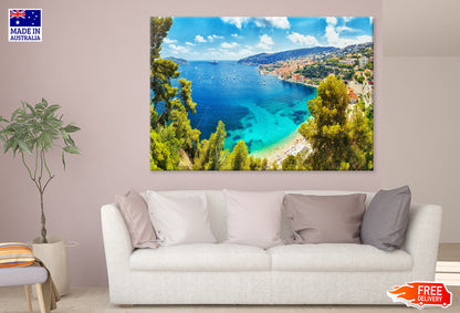 South coast of France Europe Print 100% Australian Made