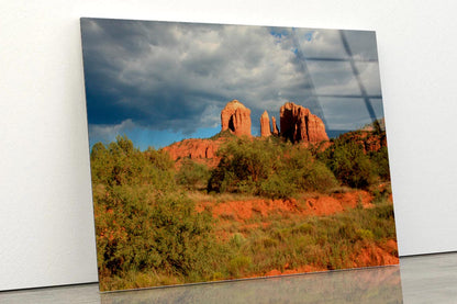 Sedona Lanscapes Acrylic Glass Print Tempered Glass Wall Art 100% Made in Australia Ready to Hang