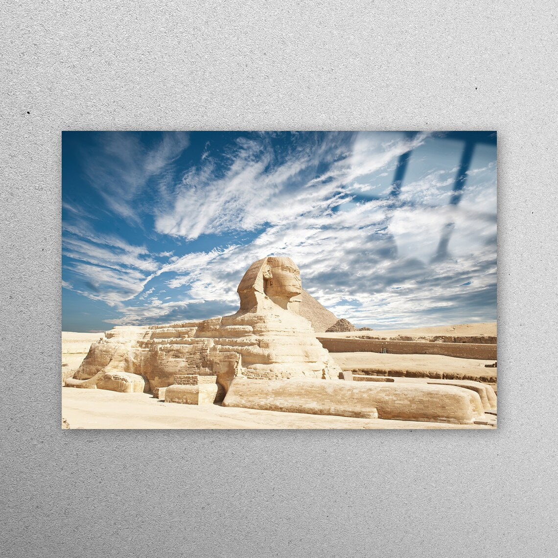 The Great Pyramid Acrylic Glass Print Tempered Glass Wall Art 100% Made in Australia Ready to Hang