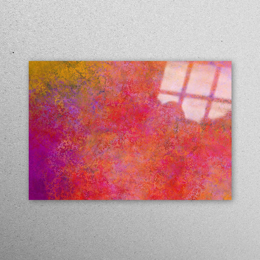 Pink Colorful Modern Wall Art Acrylic Glass Print Tempered Glass Wall Art 100% Made in Australia Ready to Hang