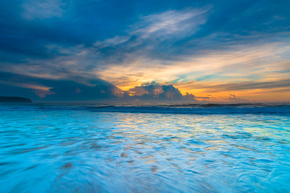 Sunrise Seascape from Killcare Beach Australia Wall Art Decor 100% Australian Made
